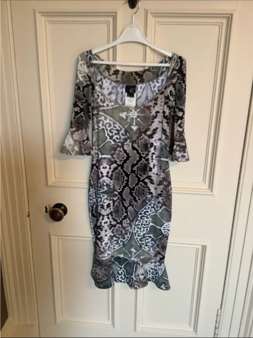 Just Cavalli snake print dress
